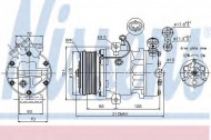Компрессор NISSENS 89042