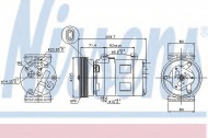 Компрессор NISSENS 89072