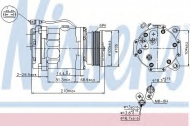 Компрессор NISSENS 89088