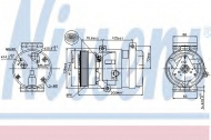 Компрессор NISSENS 89218