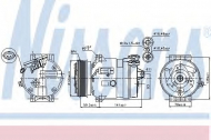 Компрессор NISSENS 89284