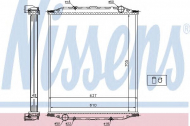 Теплообменник NISSENS 628790