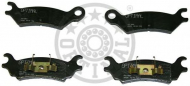Комплект тормозных колодок OPTIMAL 9561