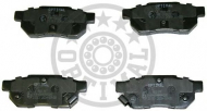 Комплект тормозных колодок OPTIMAL 9572