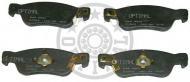 Комплект тормозных колодок OPTIMAL 9599