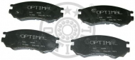 Комплект тормозных колодок OPTIMAL 9835