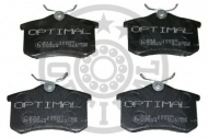 Комплект тормозных колодок OPTIMAL 12208