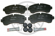 Комплект тормозных колодок OPTIMAL 12296