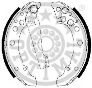 Комлект тормозных накладок OPTIMAL BB-7256