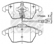 Комплект тормозных колодок MAPCO 6695/1
