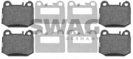 Комплект тормозных колодок SWAG 10 91 6437