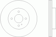 Тормозной диск PAGID 54760PRO