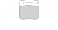 Комплект тормозных колодок NECTO FD6715A