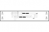 Комплект электропроводки STANDARD 73927