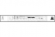 Комплект электропроводки STANDARD OEK1076