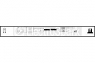 Комплект электропроводки STANDARD OEK118