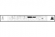 Комплект электропроводки STANDARD OEK1008