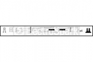 Комплект электропроводки STANDARD OEK589