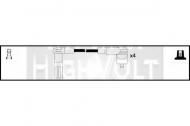Комплект электропроводки STANDARD OEF503