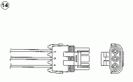 Датчик NGK 1827