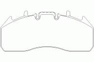 Комплект тормозных колодок DON CVP101K