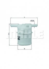 Фильтр MAHLE ORIGINAL KL 205