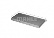 Фильтр MAHLE ORIGINAL LA 78