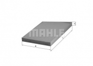 Фильтр MAHLE ORIGINAL LA 129/1