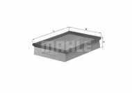 Фильтр MAHLE ORIGINAL LX 856