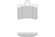 Комплект тормозных колодок E.T.F. 12-0938