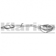 Амортизатор KLARIUS 270692
