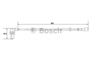 Датчик BOSCH 0 265 001 220