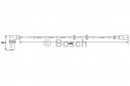 Датчик BOSCH 0 265 001 232