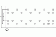 Комплект колодки тормозной накладки TEXTAR 1904902