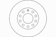 Тормозной диск TEXTAR 92140700