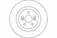 Тормозной диск TEXTAR 92167700