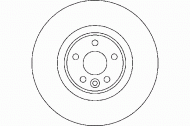 Тормозной диск TEXTAR 92168200