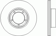 Тормозной диск TEXTAR 92005700