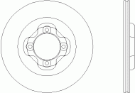 Тормозной диск TEXTAR 92095600
