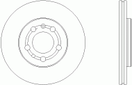 Тормозной диск TEXTAR 92106500