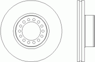Тормозной диск TEXTAR 93175200