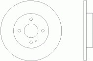 Тормозной диск TEXTAR 92188303