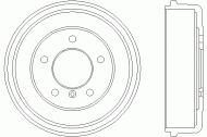 Тормозный барабан MINTEX MBD012