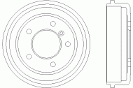 Тормозный барабан MINTEX MBD113