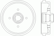 Тормозный барабан MINTEX MBD014