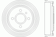 Тормозный барабан MINTEX MBD013