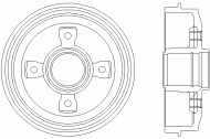 Тормозный барабан MINTEX MBD028