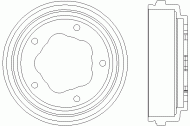 Тормозный барабан MINTEX MBD015