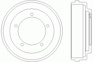 Тормозный барабан MINTEX MBD020