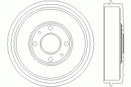 Тормозный барабан MINTEX MBD219